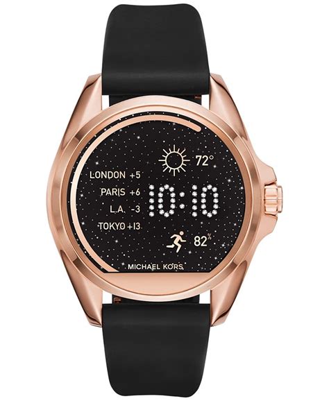 michael kors smartwatch black friday 2019|Michael Kors black silicone watch.